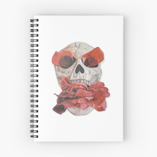 Item preview, Skull Eating Roses designed and sold by aprilwebbartist.