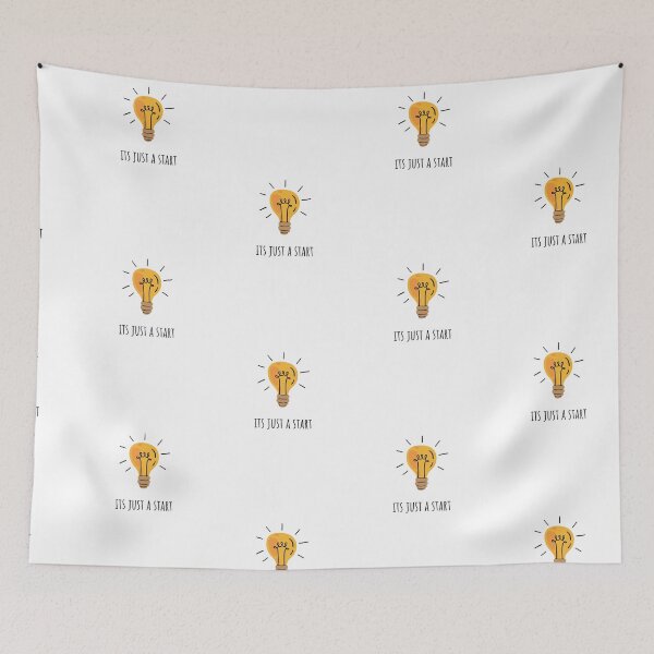 Item preview, its just a start designed and sold by DoraHappy.
