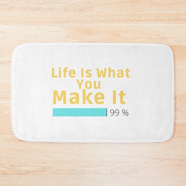 Item preview,  Life Is What You Make It designed and sold by AMZIL-ZA.