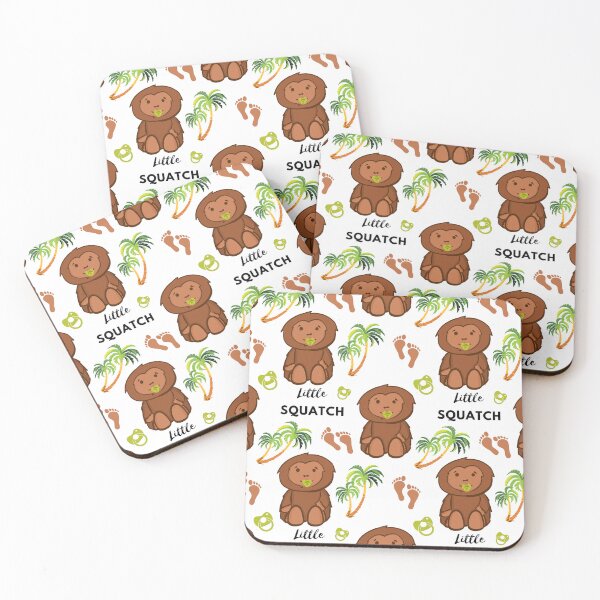 Item preview, Bigfoot baby yeti cartoon / little squatch designed and sold by portrait4you.