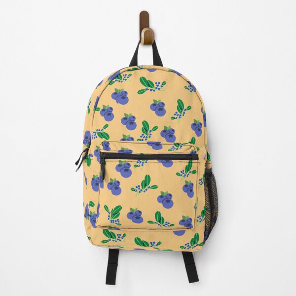 Item preview, Blueberry Pie and blueberry leaves, light brown designed and sold by Escapene.