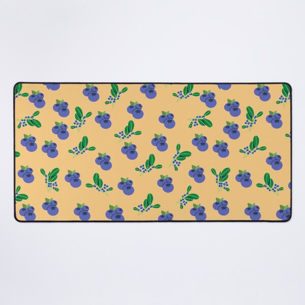 Item preview, Blueberry Pie and blueberry leaves, light brown designed and sold by Escapene.