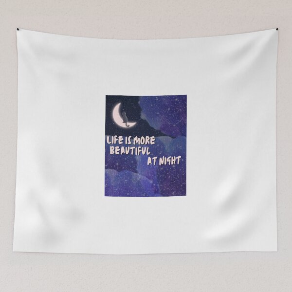 Item preview, Life is more beautiful at night designed and sold by AleePadZ.