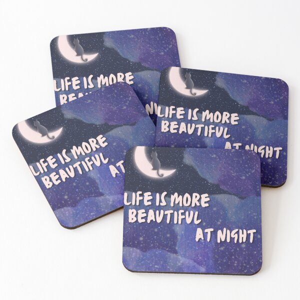 Item preview, Life is more beautiful at night designed and sold by AleePadZ.