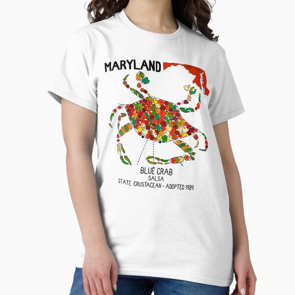 Item preview, Maryland - blue crab - salsa - state symbols designed and sold by Colleen Macomber.