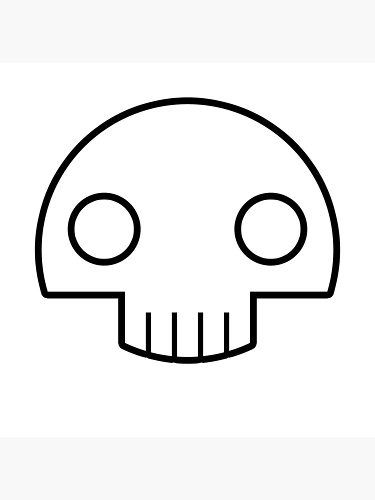 "Skully" Poster by Artantat Redbubble