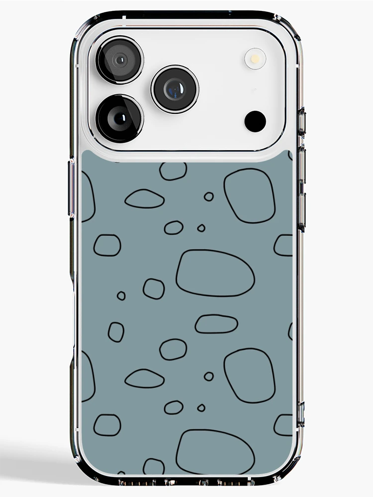 Thumbnail 1 of 5, iPhone Case, Abstract Rocks and Stones Pattern designed and sold by PaperRain.
