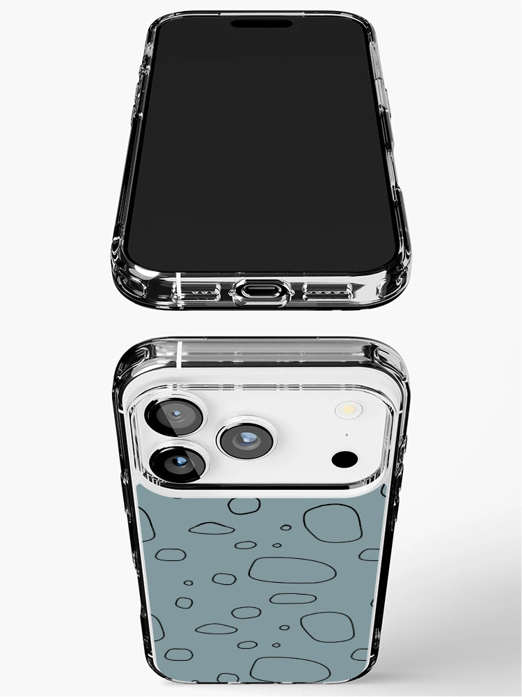 Thumbnail 3 of 5, iPhone Case, Abstract Rocks and Stones Pattern designed and sold by PaperRain.