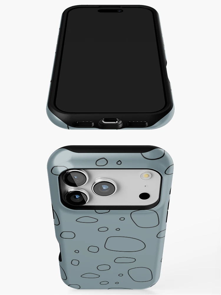 Thumbnail 3 of 4, iPhone Case, Abstract Rocks and Stones Pattern designed and sold by PaperRain.