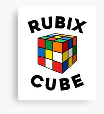 Rubix Cube Canvas Print