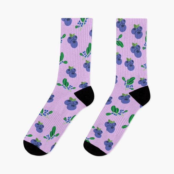 Item preview, Copy of Blueberry Pie and blueberry leaves, purple designed and sold by Escapene.