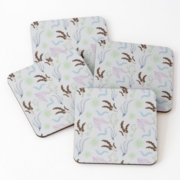 Item preview, Down by the Seaside - Colorful Seaweed Pattern designed and sold by smnessen.