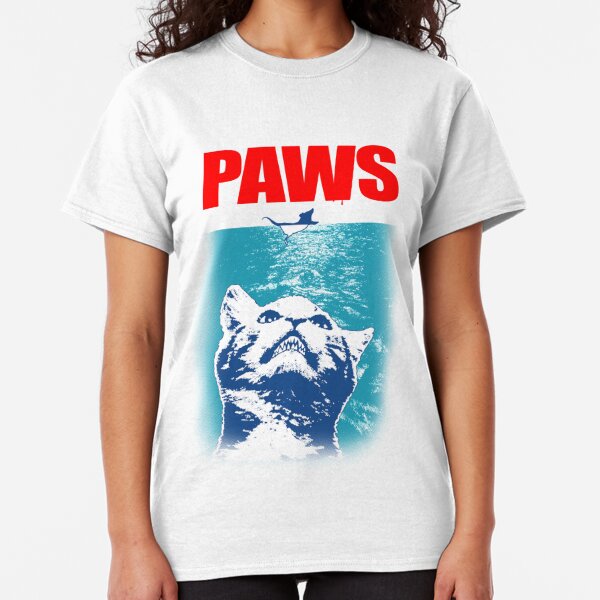 paws t shirt cat