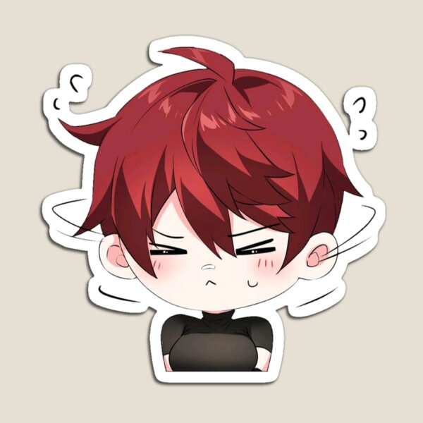 Item preview, Cute Flustered Chibi designed and sold by iamilpyo.