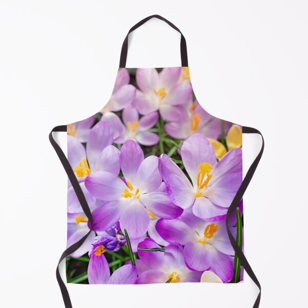 Item preview, An array of garden crocuses purple and yellow designed and sold by CyaniRose.