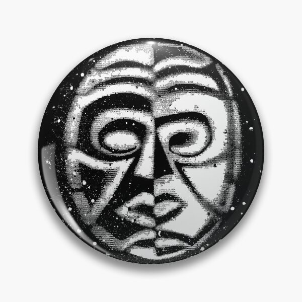 Item preview, Grunge yin yang face in white designed and sold by Anomalypark.