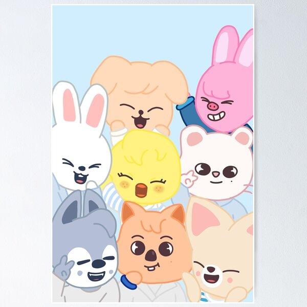 STRAY KIDS (SKZOO) All Members (2 kids Room)