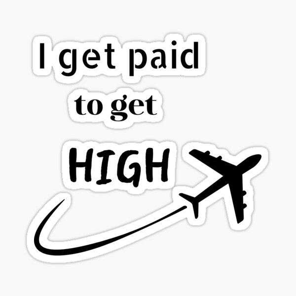 Item preview, Pilot funny sticker, Gift for Aviator designed and sold by HappyVibesAlert.