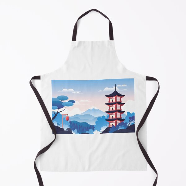 Item preview, Pagoda Mount Fuji scenery designed and sold by jpn insprd.