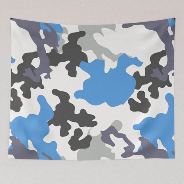 Item preview, Blue Camo designed and sold by Ayurveda Fun Store.