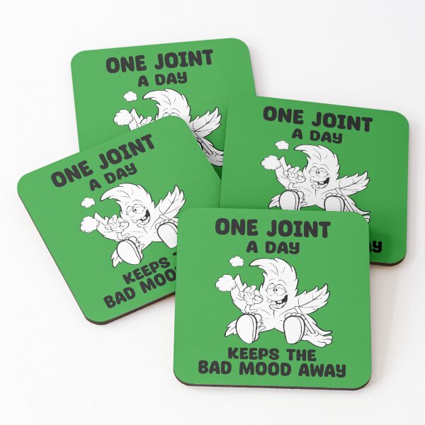 Item preview, One Joint A Day Keeps the Bad Mood Away designed and sold by Lezbo1986.