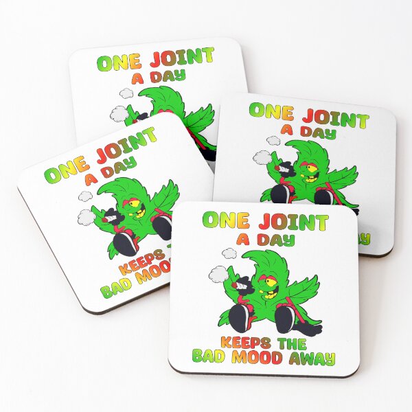 Item preview, One Joint A Day Keeps the Bad Mood Away designed and sold by Lezbo1986.