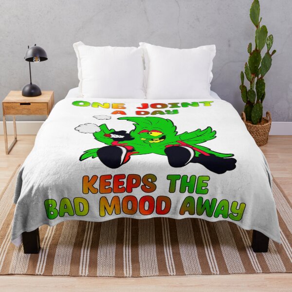 Item preview, One Joint A Day Keeps the Bad Mood Away designed and sold by Lezbo1986.