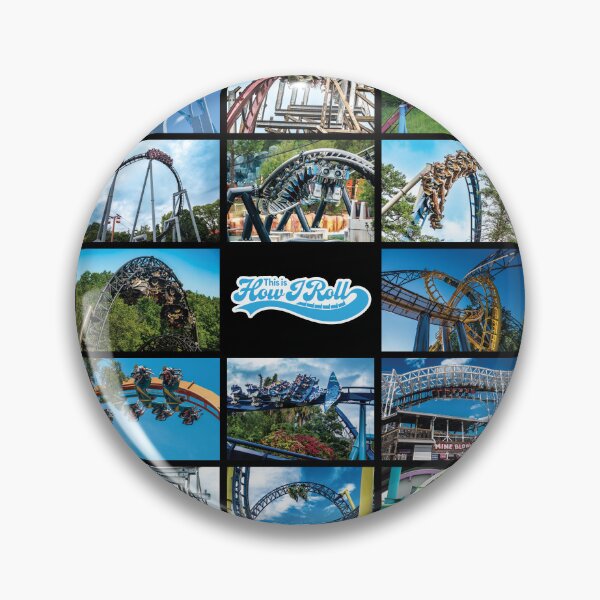 Item preview, This is How I Roll Roller Coaster Collage designed and sold by Thrilltography.