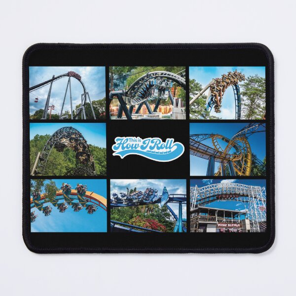 Item preview, This is How I Roll Roller Coaster Collage designed and sold by Thrilltography.