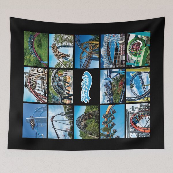 Item preview, This is How I Roll Roller Coaster Collage designed and sold by Thrilltography.