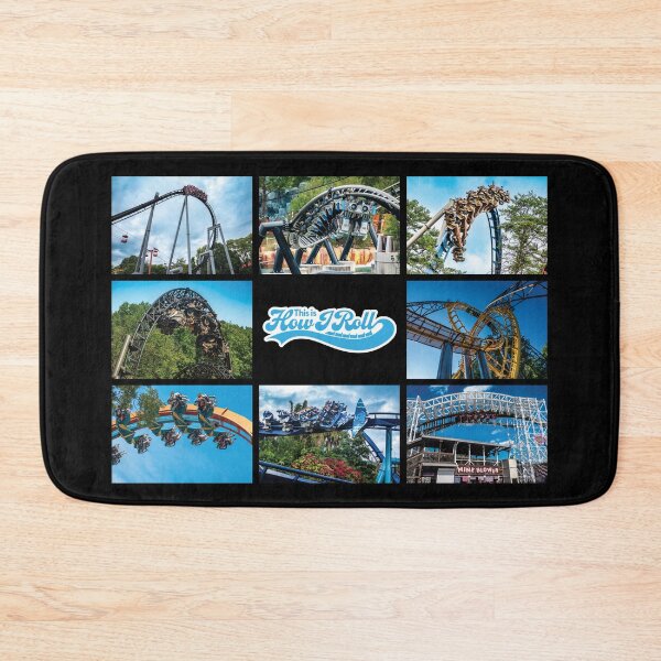 Item preview, This is How I Roll Roller Coaster Collage designed and sold by Thrilltography.