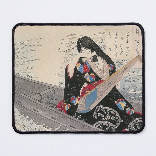 Item preview, Ariko weeps in the moonlight Beautiful Japanese Art designed and sold by Yumede.