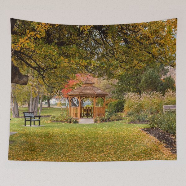 Item preview, Autumn Garden and Gazebo in Penticton designed and sold by Amy Mitchell.