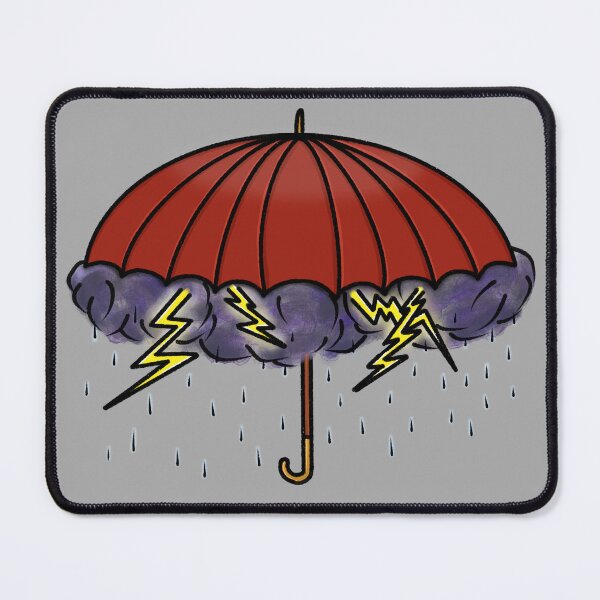Item preview, Rainy Umbrella designed and sold by queenbeedoodles.