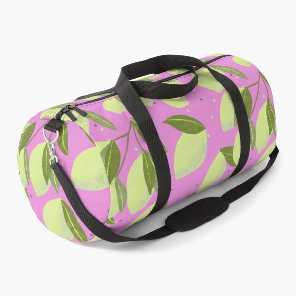 Item preview, Pastel Lemons on Bright Pink designed and sold by Jaima-OLoughlin.