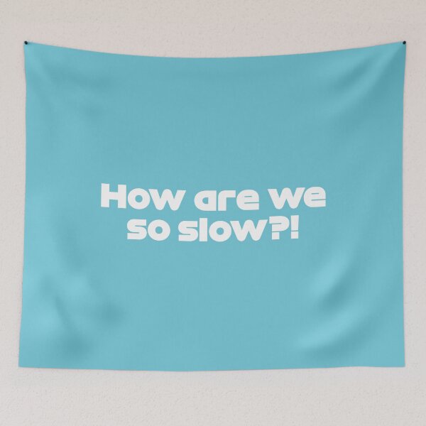 Item preview, RUS. How Are We So Slow - Best Team Radio Austria GP 2022 (Blue BG) designed and sold by FilipeFerreira.
