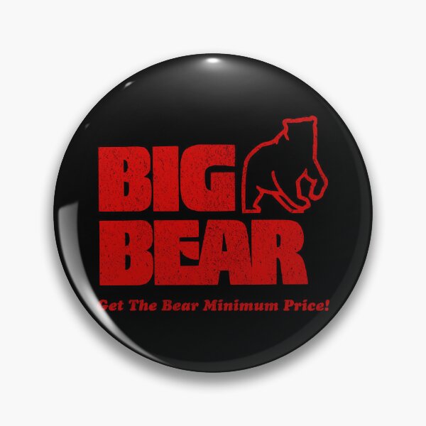 Item preview, Distressed Big Bear Stores designed and sold by TeeArcade84.