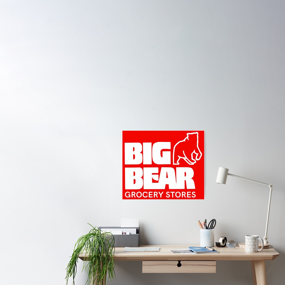 BIG BEAR DOING THANG 24X36 OFFICIAL PEN&PIXEL POSTER*刻印