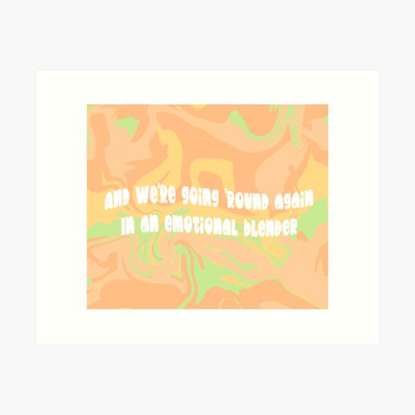 Set of 3 5 Seconds of Summer Song Lyrics Quote Wall Art Poster 