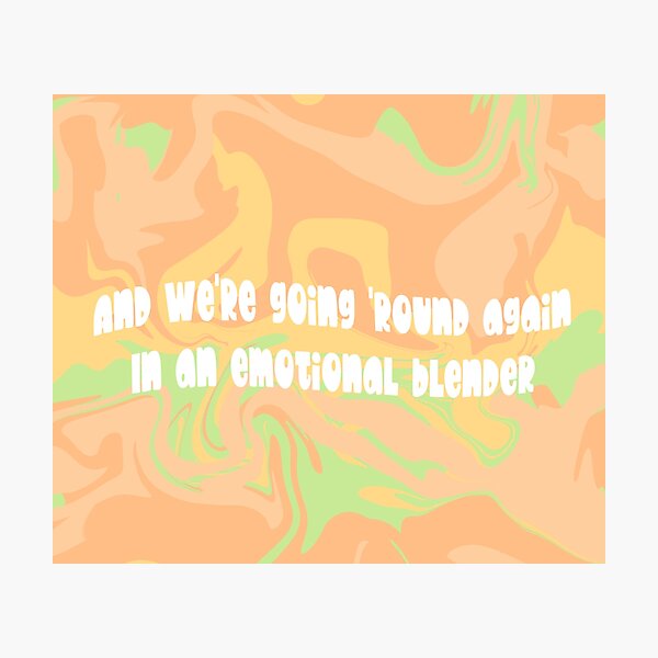 Item preview, Blender 5sos Lyrics 5SOS5 designed and sold by Simply Magic Supply.