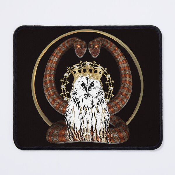 Item preview, owl with snakes designed and sold by lanase.