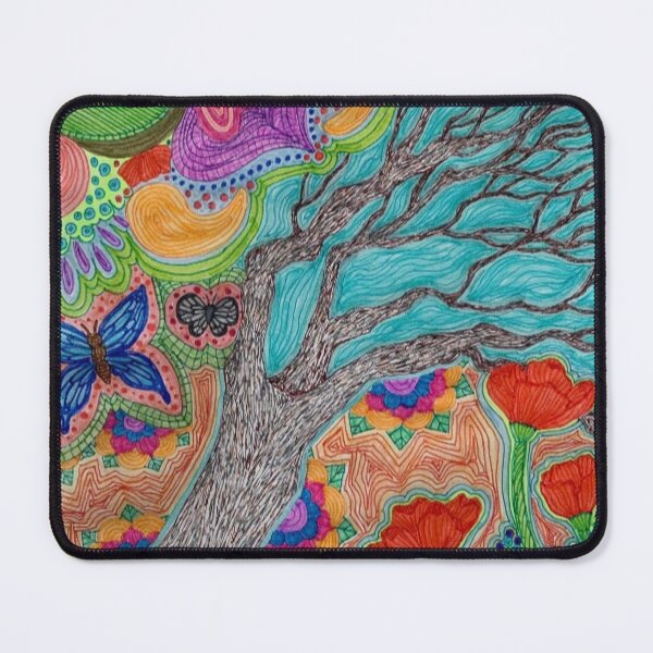 Artikelvorschau, Abstrakte Marker Art mit Baum, „The View Within“ entworfen und verkauft von LuvbuzzArt.