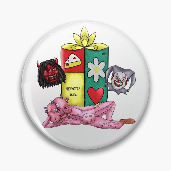 Item preview, Fasnacht in Helvetia designed and sold by ArtByPokey.