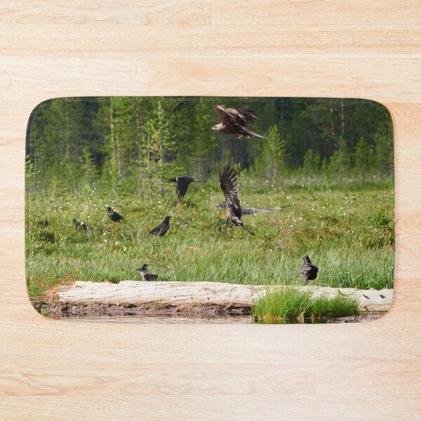 Item preview, Black kite and ravens designed and sold by Jouko Lehto Photography.