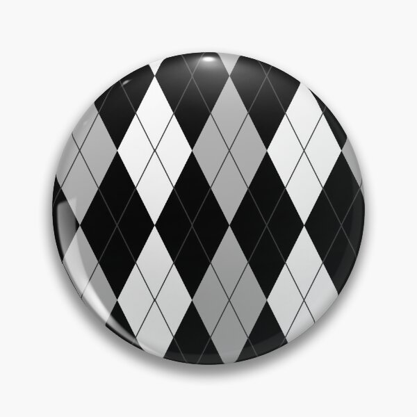 Item preview, Black and White Argyle Pattern designed and sold by Arianna Khalil.