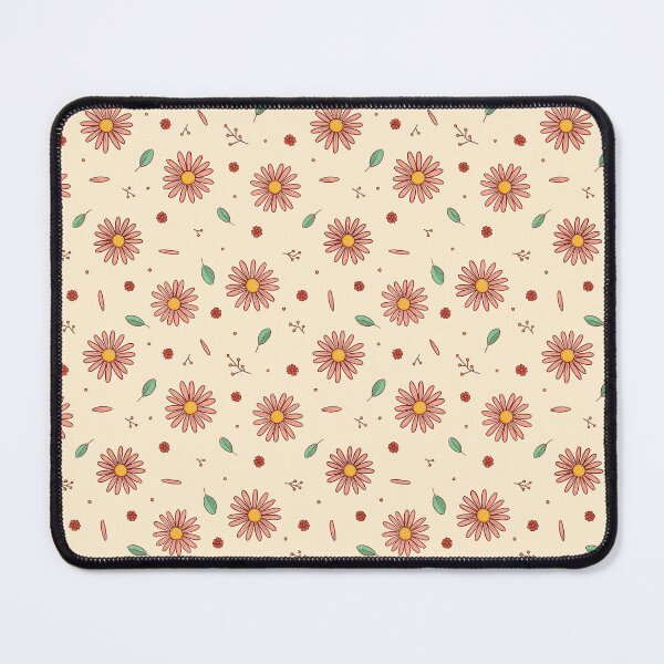 Item preview, retro daisies ivory designed and sold by ofbutterflies.