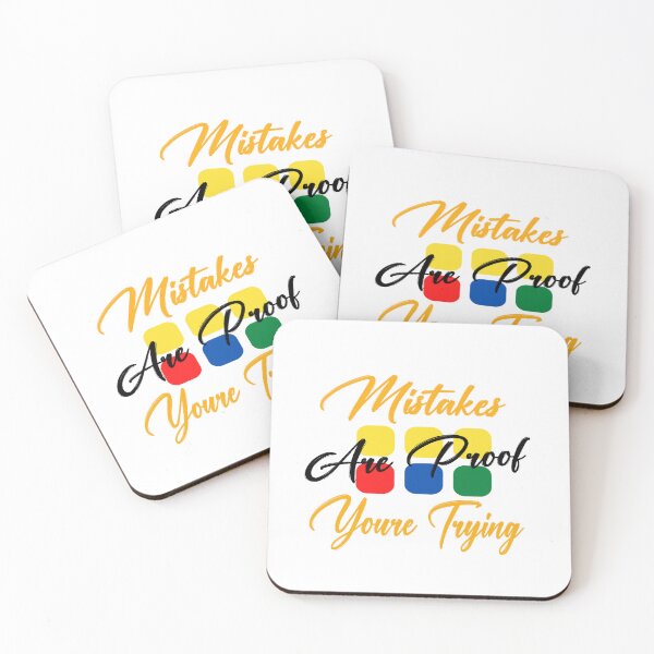 Item preview, Mistakes Are Proof Youre Trying designed and sold by Diverseideas.