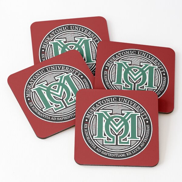 Item preview, MISKATONIC UNIVERSITY CREST DISTRESSED ART designed and sold by WOOFANG.