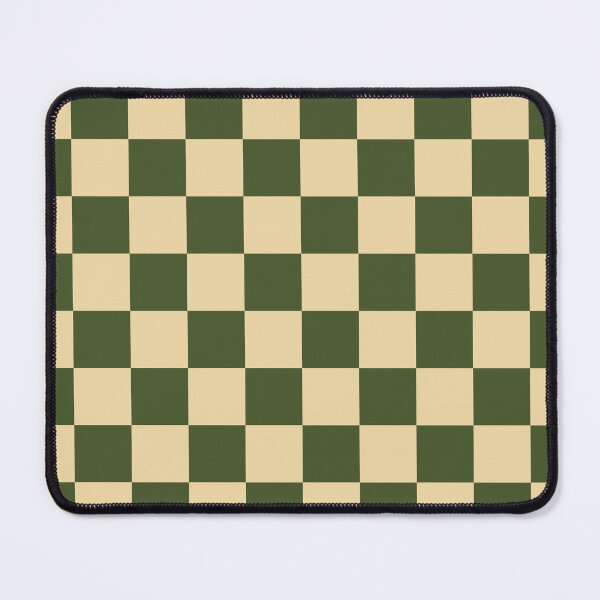 Item preview, Olive Green Checkered Squares designed and sold by ind3finite.