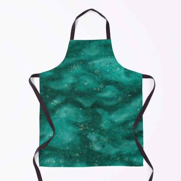 Item preview, Teal abstract painting texture, wavy water effect designed and sold by NadiaChevrel.